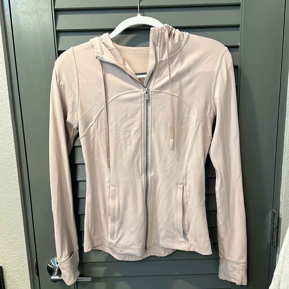 Lululemon light pink jacket